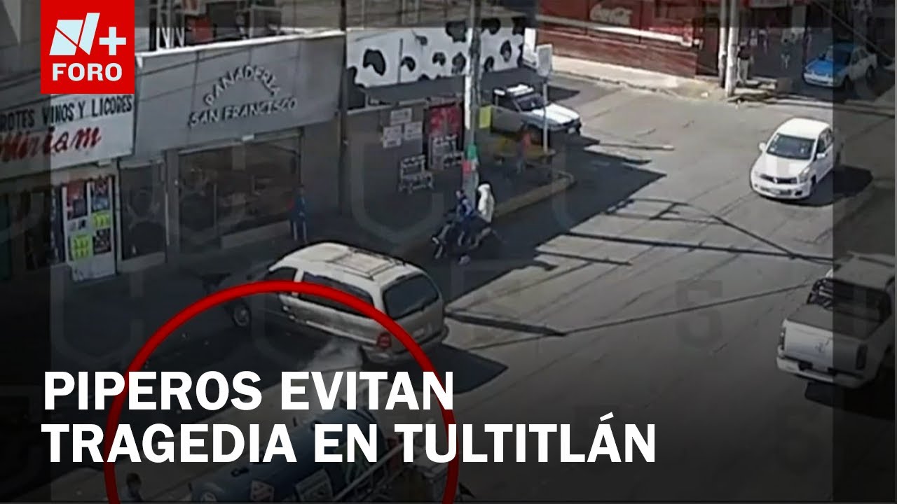 Piperos arriesgan su vida para frenar fuga de gas masiva en el Edomex - A las 3