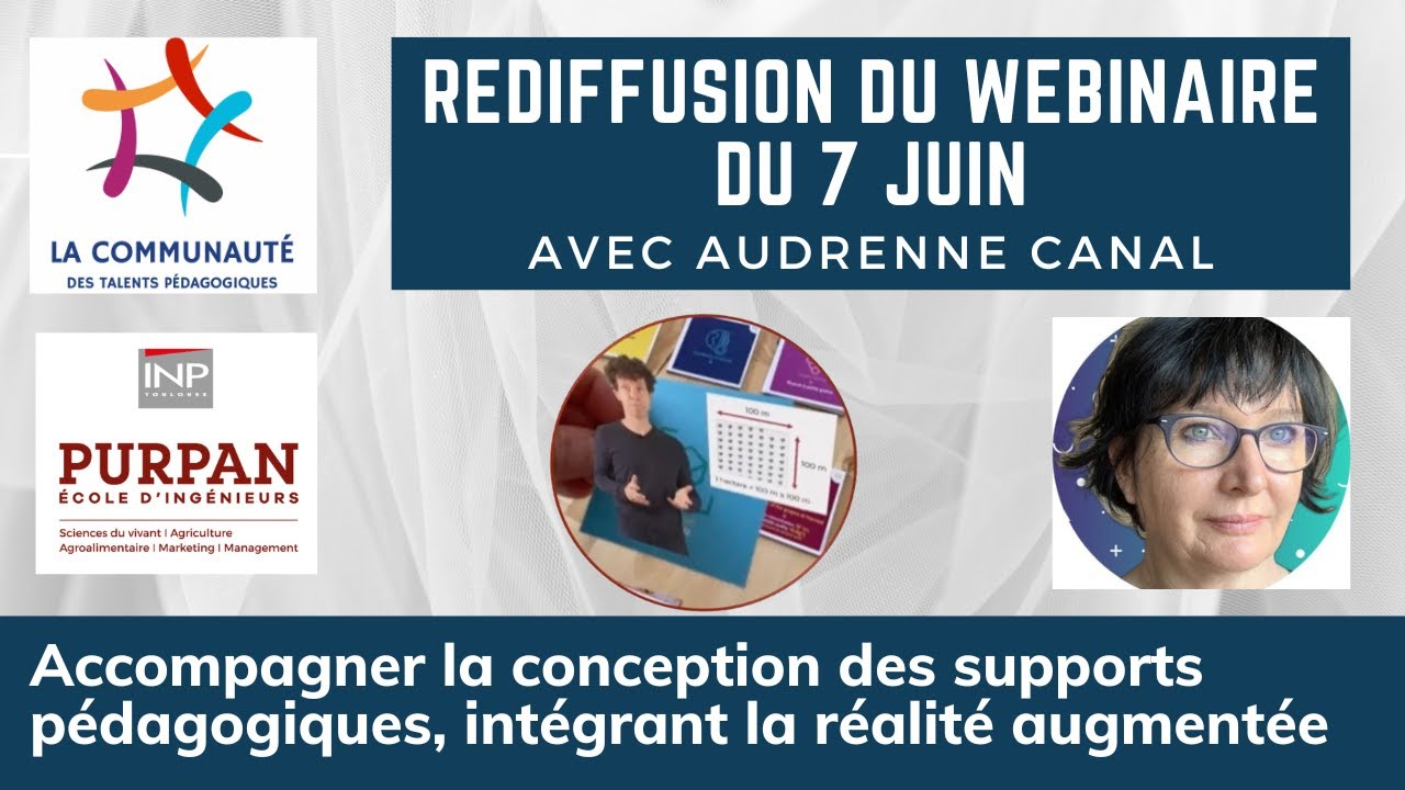 #44 - Accompagner la conception des supports pédagogiques intégrant la réalité augmentée