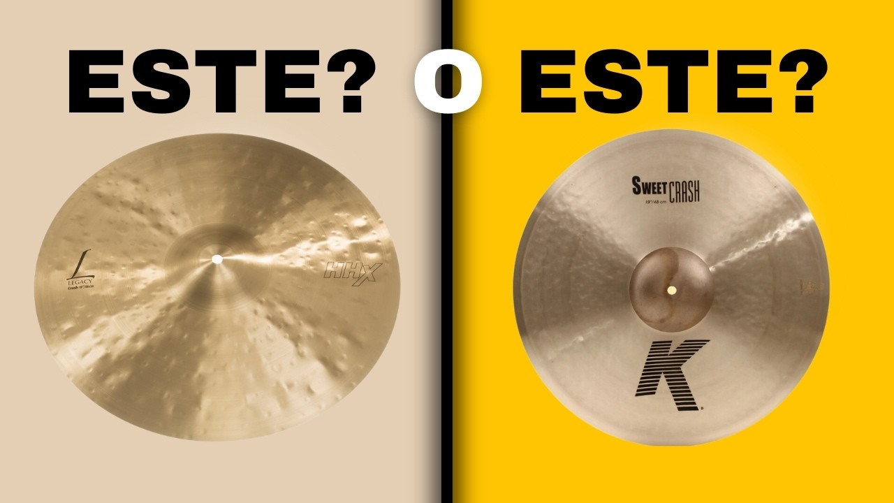 Zildjian K Sweet VS Sabian HHX Legacy, Crashes 19
