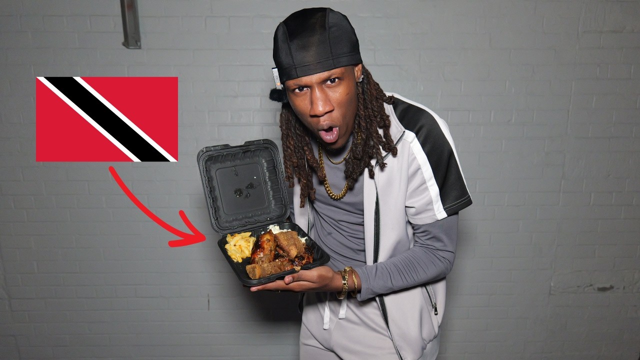 Trying Trinidadian Food For the FIRST TIME