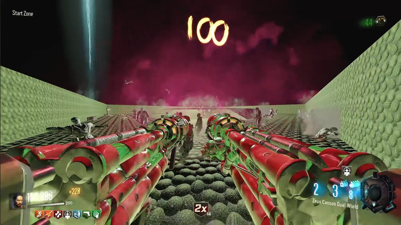 MELON | ROUND 100 | SOLO | BO3 CUSTOM ZOMBIES | AAE MOD