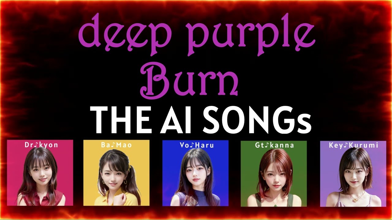Burn(THE AI SONGs ver)/Deep Purple