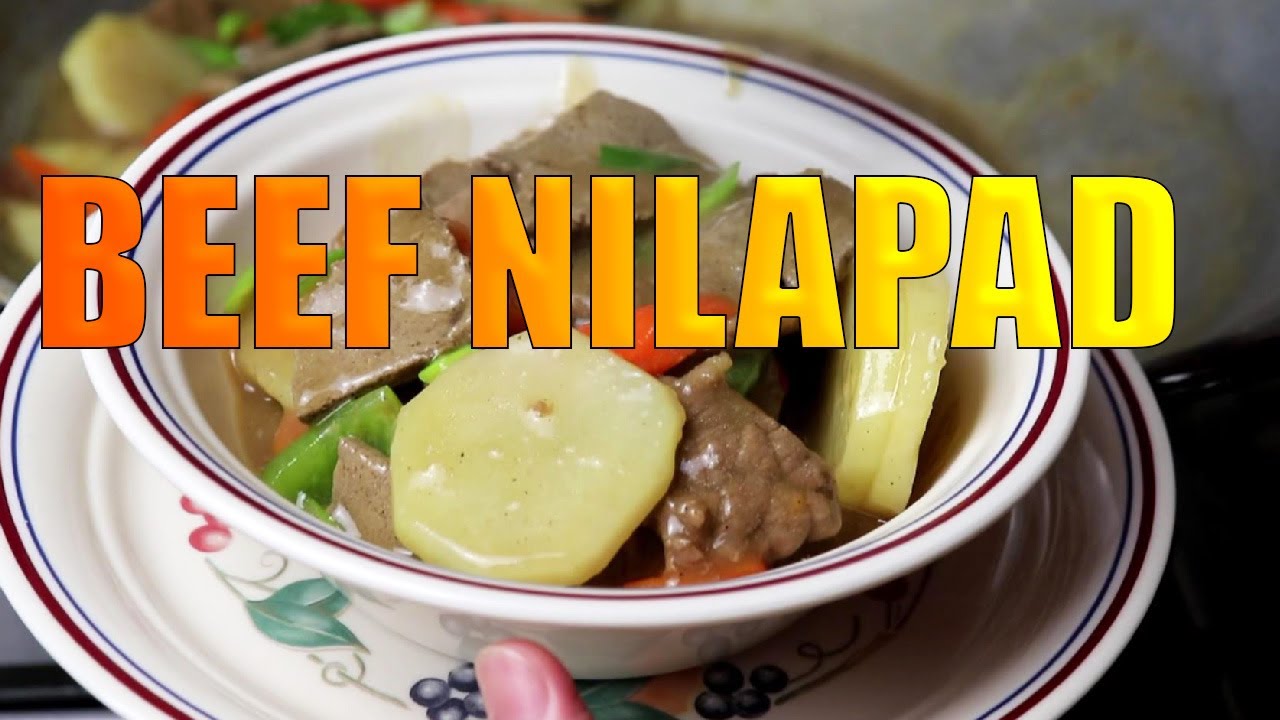 Beef Nilapad /Beef Nilagpad(bisaya popular recipe sa probinsya)