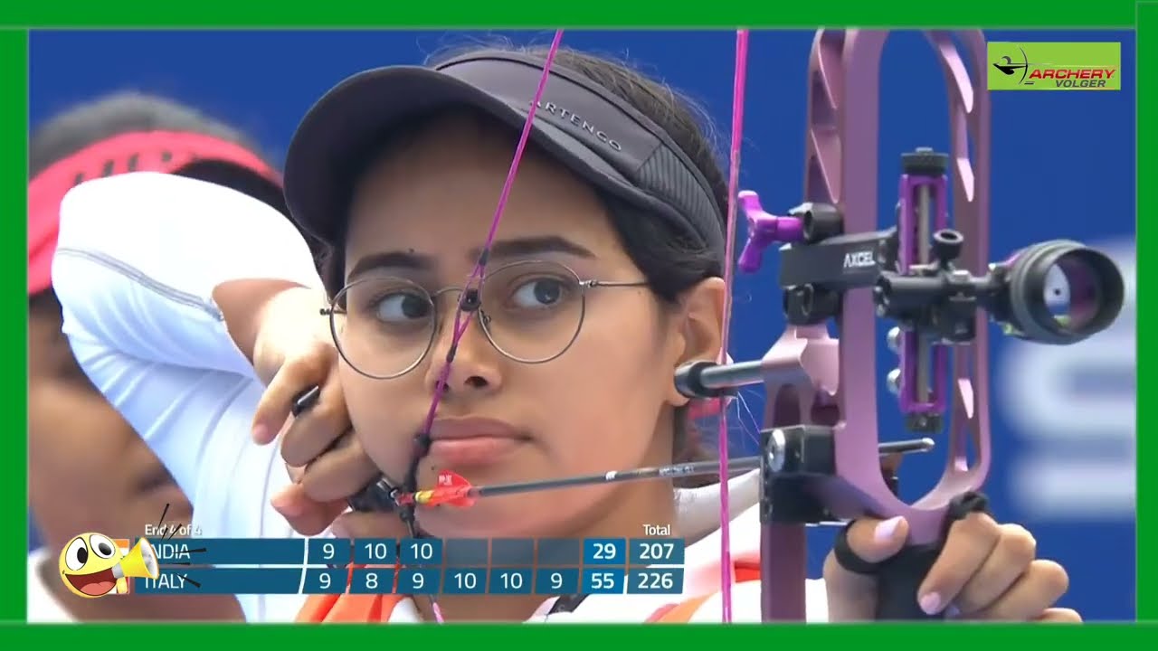 India vs Italy - Compound Women's Team Final| Archery World Cup 2024