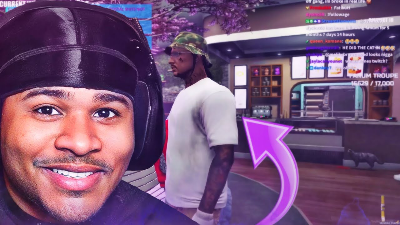 САМЫЕ ДИКИЕ МОМЕНТЫ GTA RP от Фанума ☔️ #fanumtv #fanum