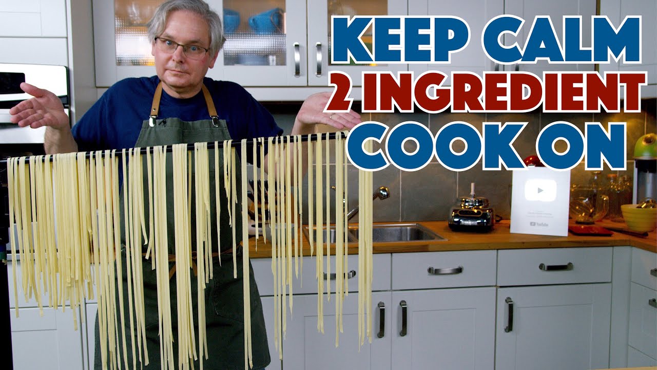 Вода + манная крупа = макароны. Рецепт пасты из 2 ингредиентов — Glen And Friends Cooking