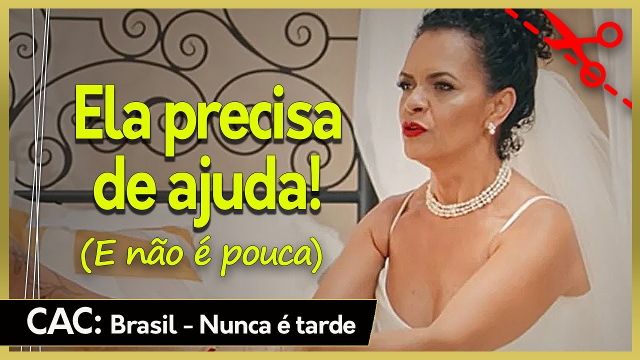Ela fez a cena, mas ficou feio | Casamento às Cegas: Brasil - Cortes da Live