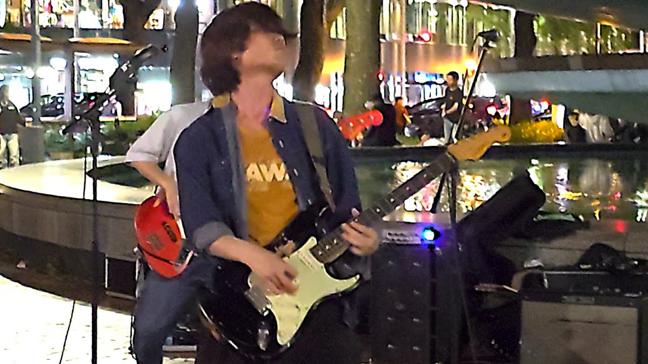 CAT ATE HOTDOGS   路上ライブ  （ 2025年6月7日 ）