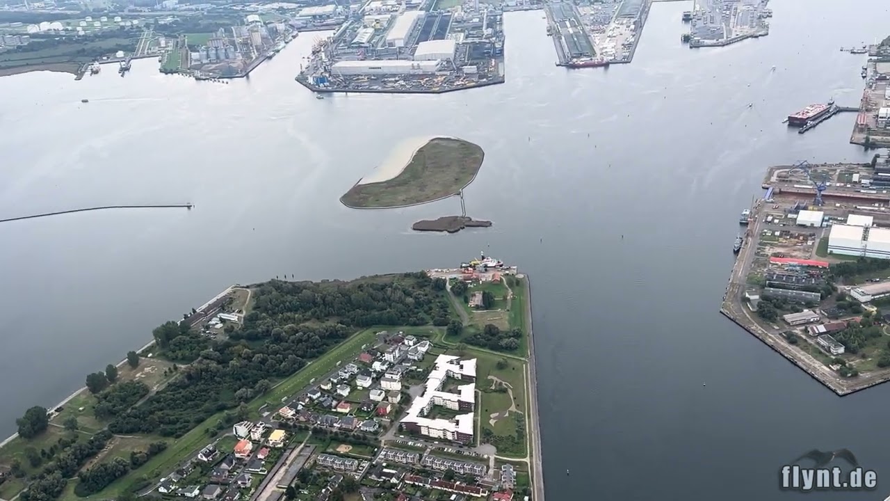 Ein kleiner Rundflug über Warnemünde und Umgebung am 29.09.2023