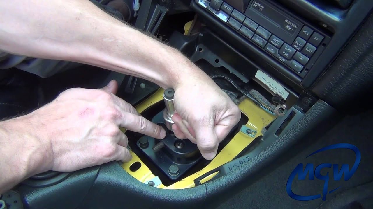 MGW 2004 более ранняя версия переключателя передач Mustang Установка финальной версии 2