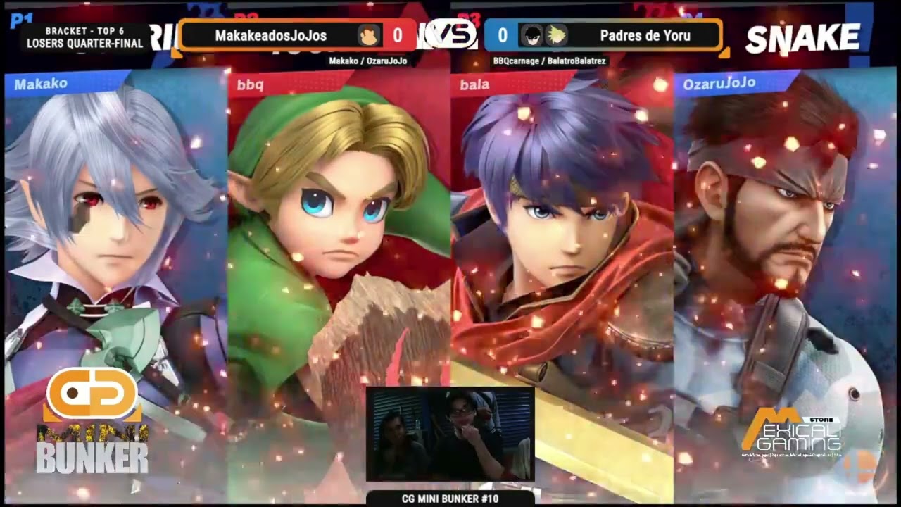 CG mini Bunker #10 - Side Event - Losers Bracket - BBQcarnage/BalatroBalatrez vs Makako/OzaruJoJo