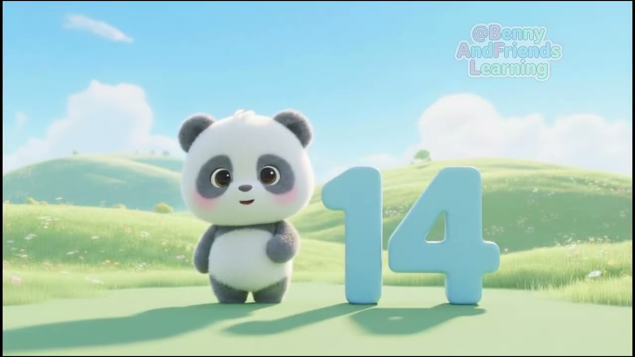 Count Along with Pip! Numbers 13, 14, 15 & 16 | Benny & Friends (Reinforcement)