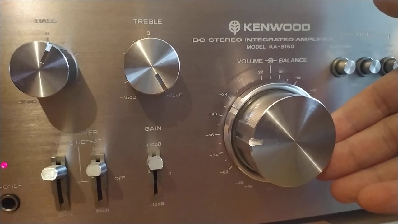 Топ Звук ! Hi-End Kenwood KA-8150 ✓✔🎼