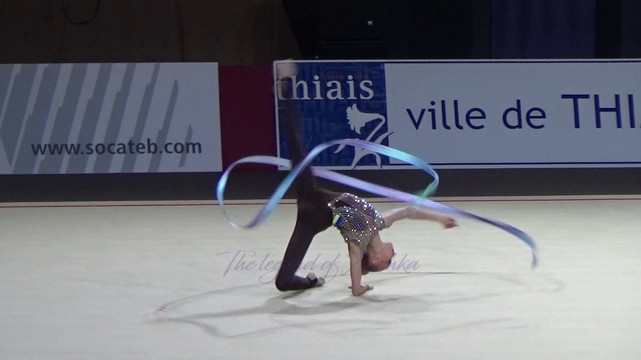 Viktoriia ONOPRIIENKO (UKR) ribbon - 2019 Thiais AA