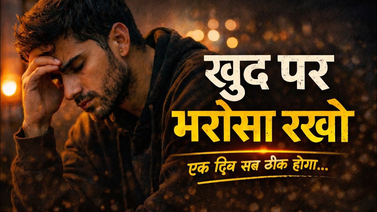 एक दिन सब ठीक हो जाएगा | Powerful Emotional Hindi Motivation | Never Give Up Speech