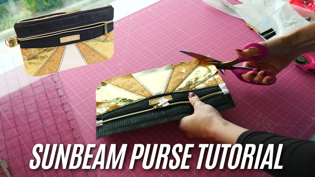 How to Make a Stylish In-the-Hoop Purse | Sunbeam Purse Tutorial