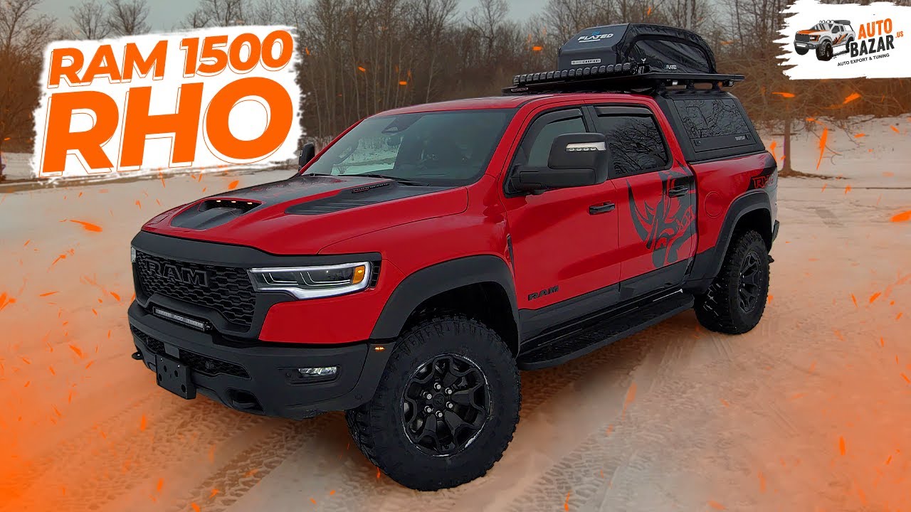 Первый тюнинг Ram 1500 RHO! Кунг SmartCap, платформа Rhino-Rack, система Flated