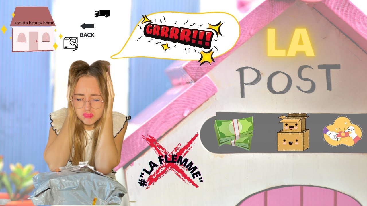Les retours colis?Laposte?Argent perdu? je vous dis tout!!