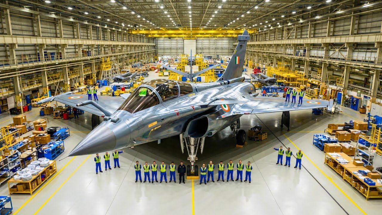 Inside the $9B Rafale Fighter Jet Factory: How France Builds India's Deadliest Weapon