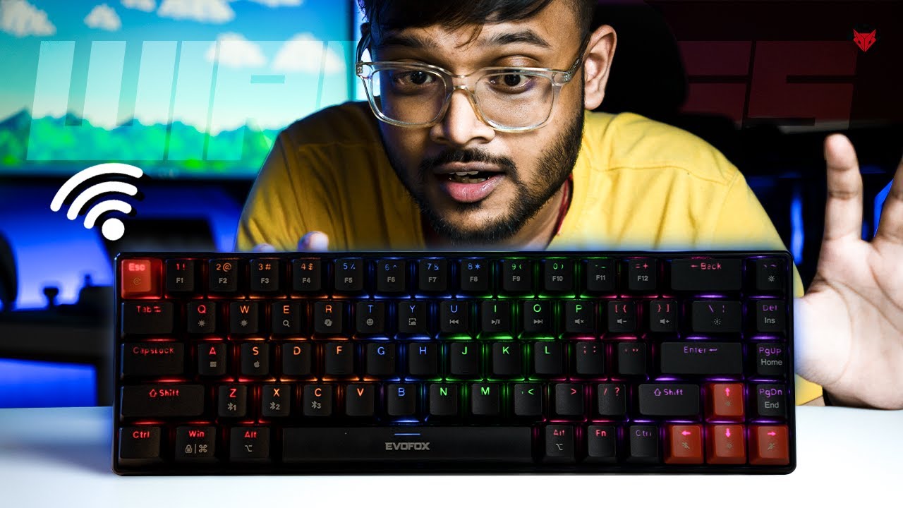 Wireless Mechanical Keyboard In Budget EVOFOX KATANA S MINI