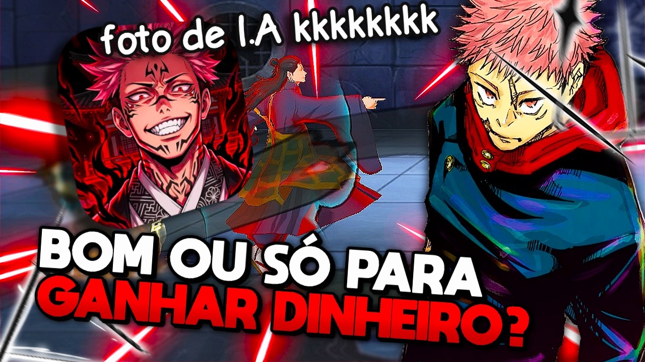 ESSE NOVO JOGO MOBILE DE JUJUTSU KAISEN É REALMENTE BOM? BAIXEI E TESTEI