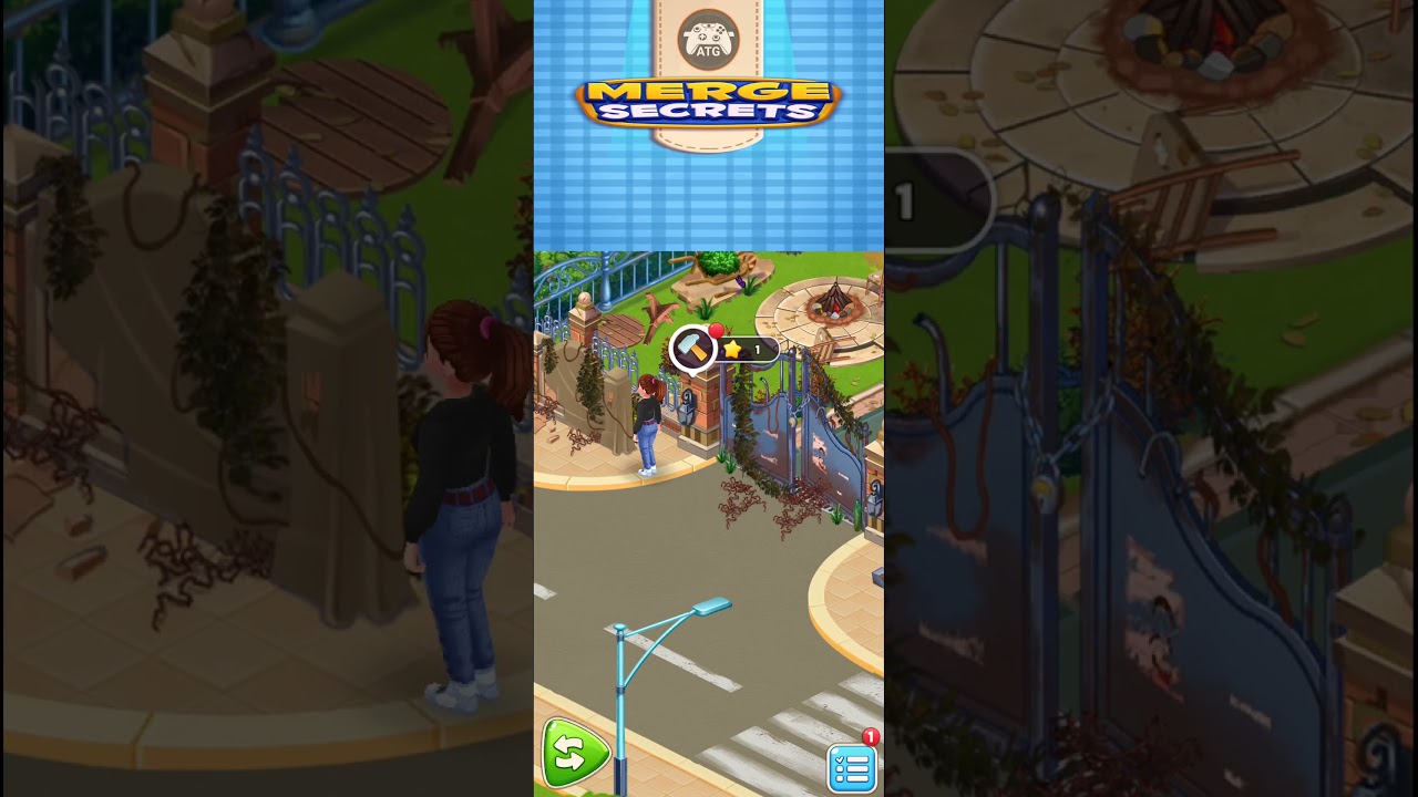Merge Secrets : Mansion Games (ATG) #shorts #puzzle #merge