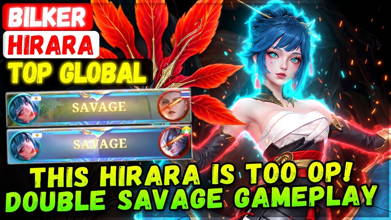 Эта Hirara слишком имбовая! Двойной SAVAGE геймплей [ Топ мира Hirara ] Bilker