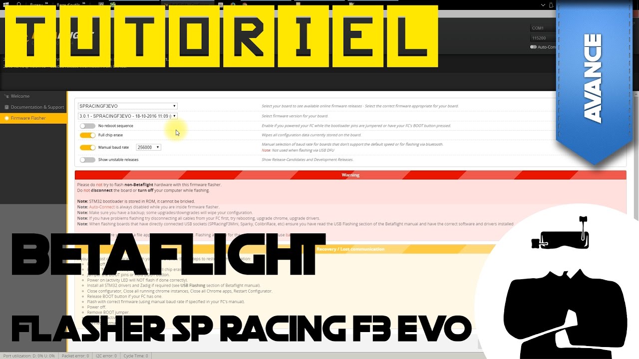 Nano built 3 sur 4 - SP Racing F3 EVO, flasher betaflight