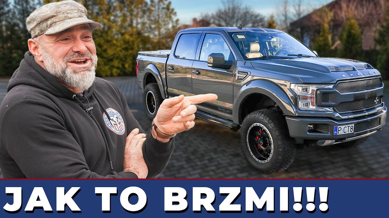 Wywołuje CIARY! FORD F-150 SHELBY