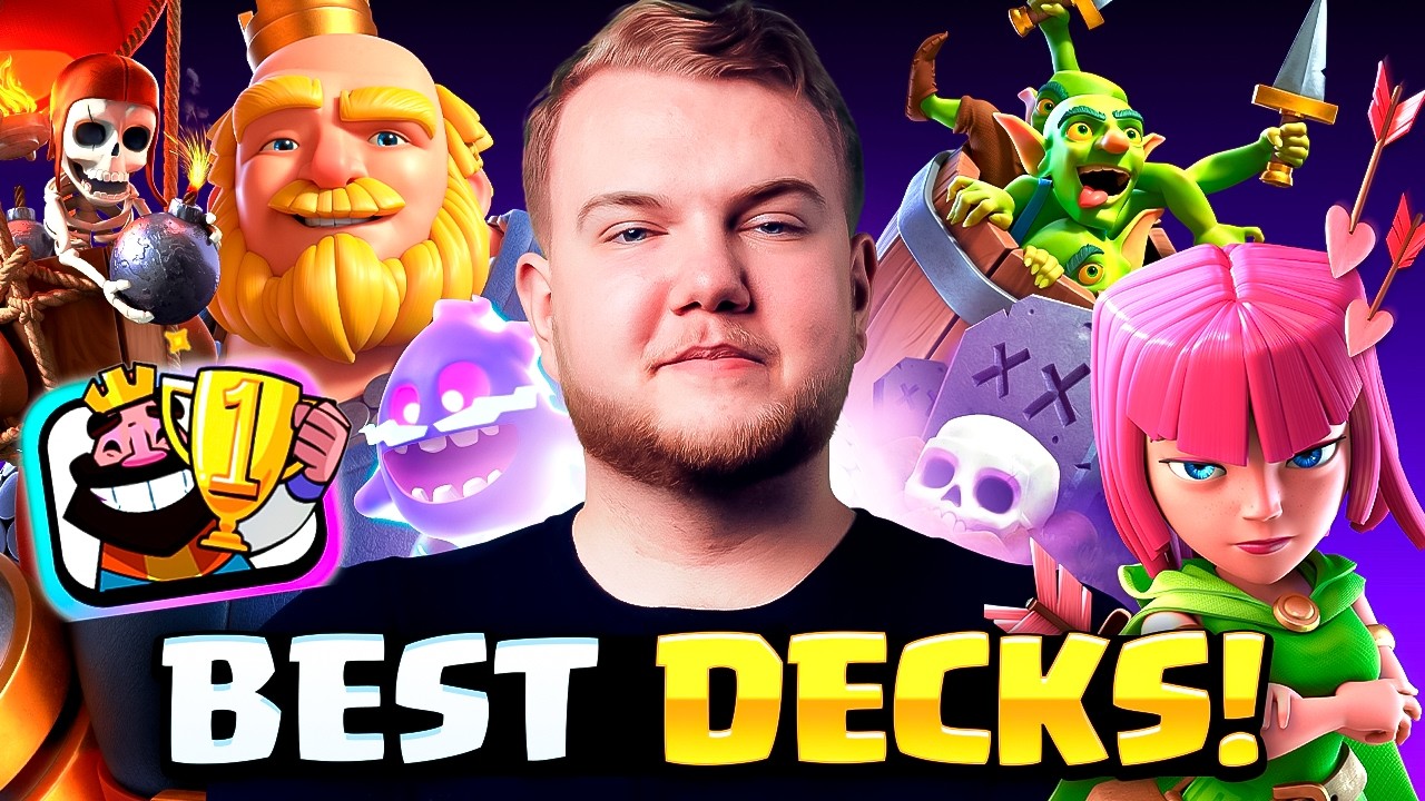 ONLY THESE 5 DECKS WORK IN THE BARE BONES TOURNAMENT