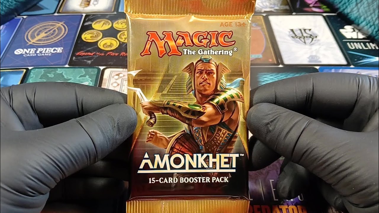 Magic The Gathering MTG - Amonkhet ENG booster pack opening