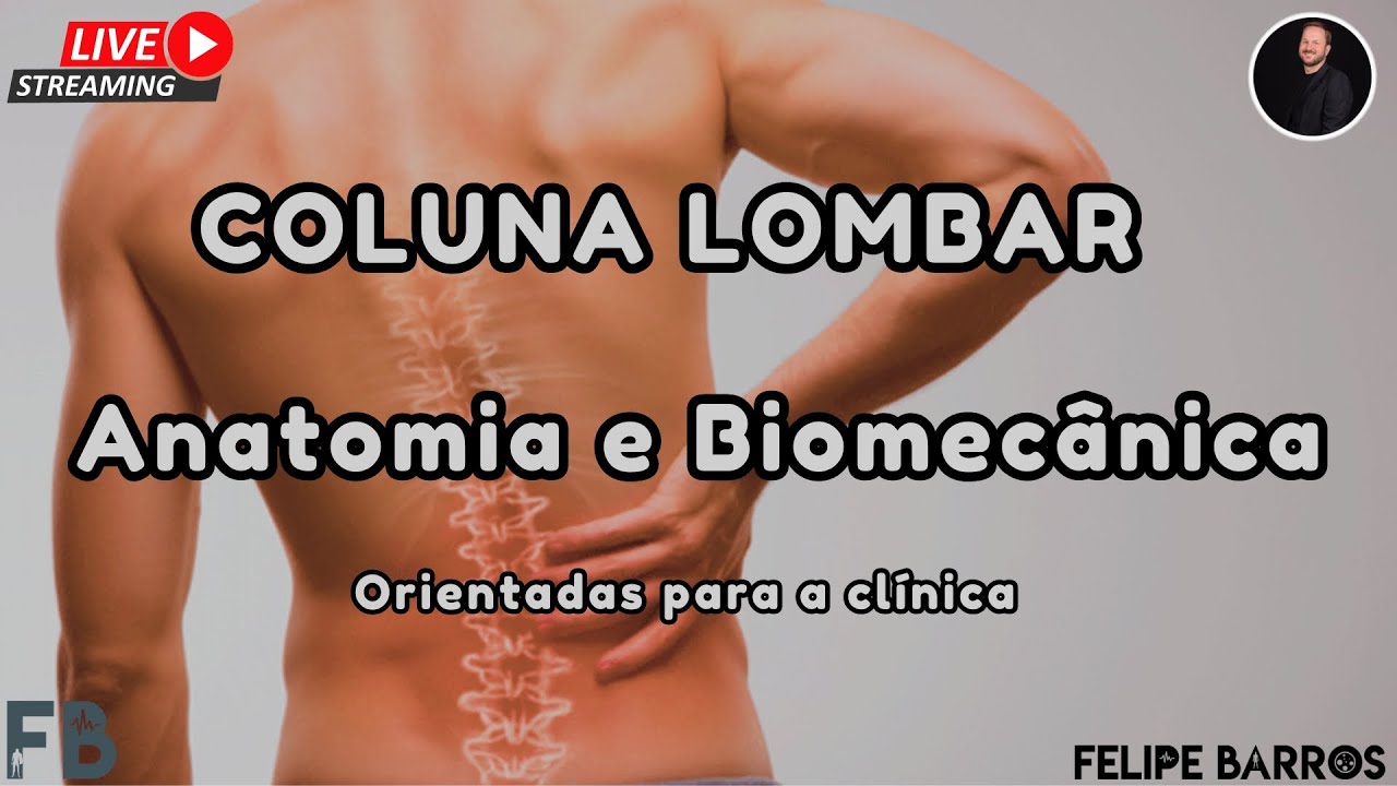Coluna lombar - Anatomia e biomecânica orientadas para clínica | Prof. Felipe Barros