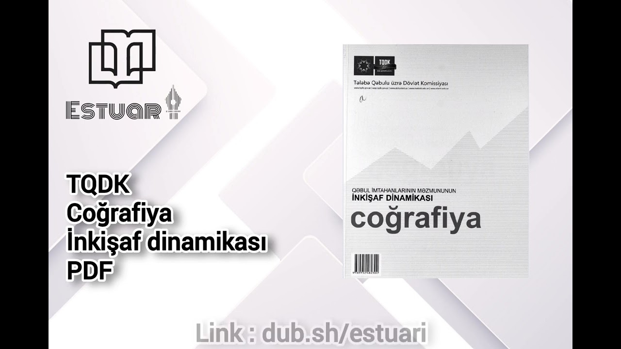 TQDK Coğrafiya İnkişaf Dinamikası PDF!
