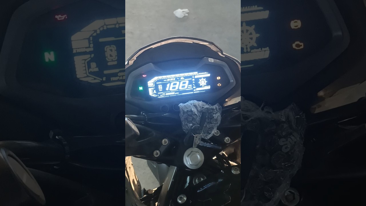 Bajaj Pulsar NS200 Bluetooth Console #shorts