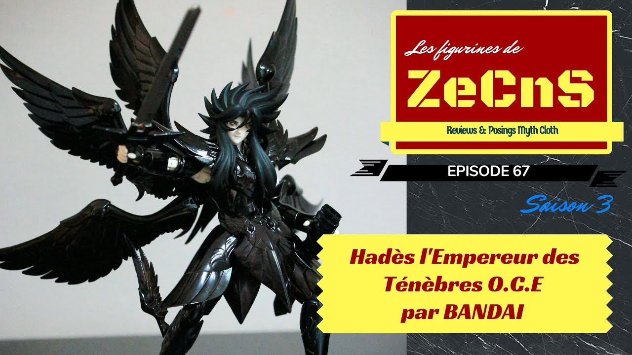 Saint Seiya Myth Cloth - Les Figurines de ZeCnS - Hadès l'Empereur des Ténèbres OCE Bandai Review