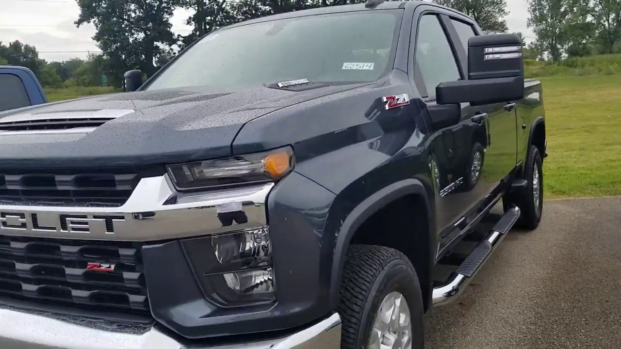 2020 Chevy Silverado 2500HD 1LT Shadow Gray Metallic 6.6L V8 DuraMax Diesel Turbo