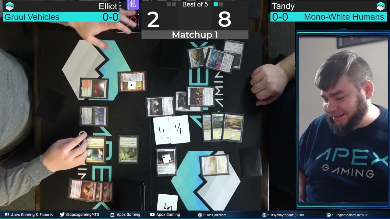Gruul Vehicles vs Mono-White Humans | Pioneer Gauntlet | Matchup 1