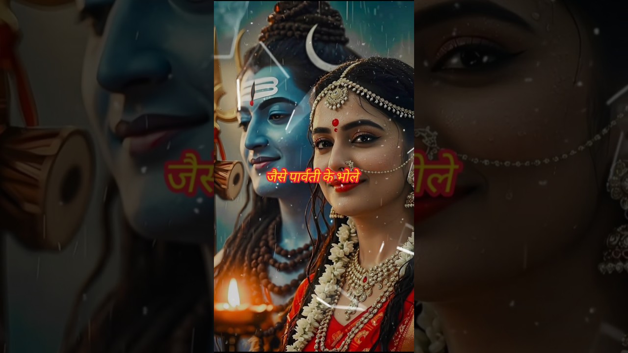 जैसे पार्वती केभोले जैसे नदीके भोले 🕉️