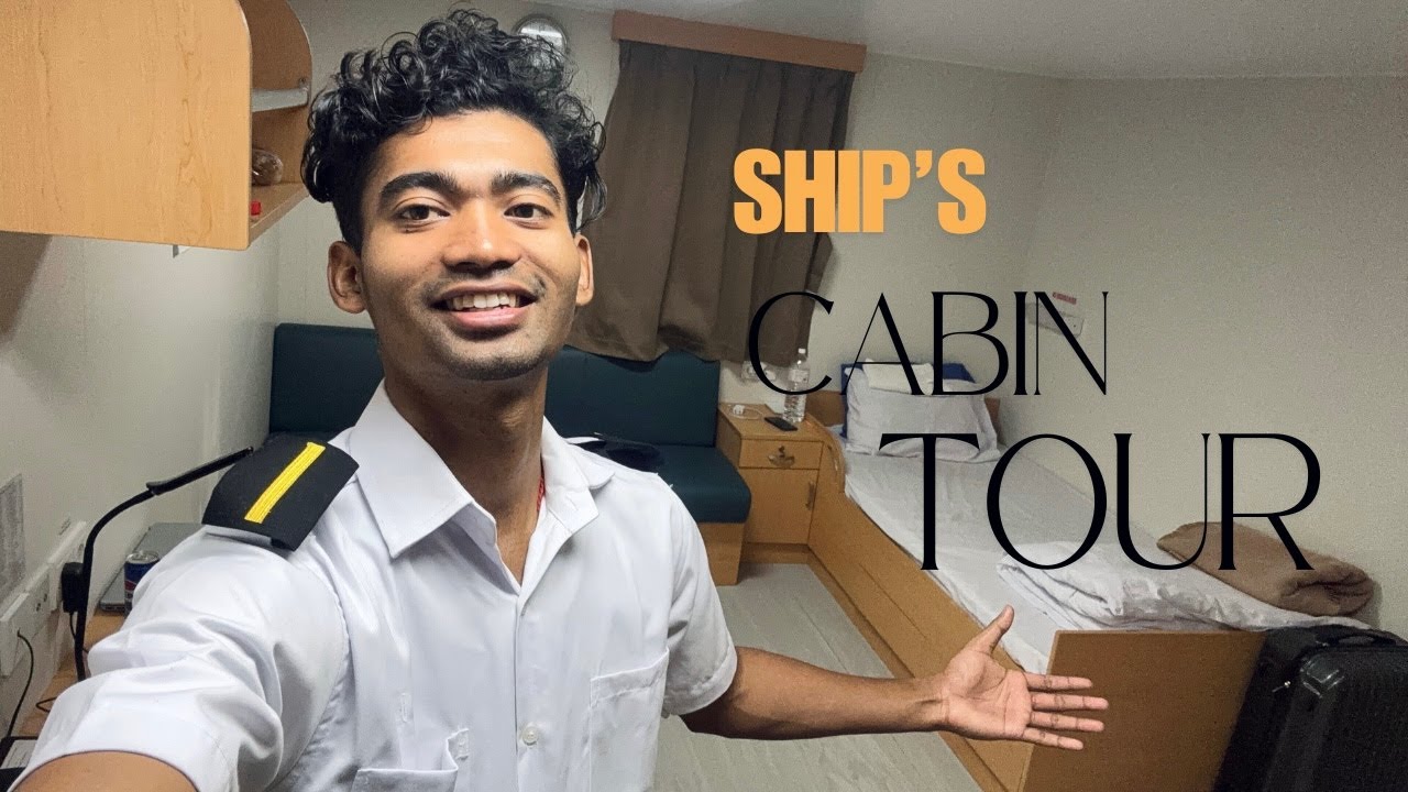 Ships Cabin tour | Deck cadet | Life at sea