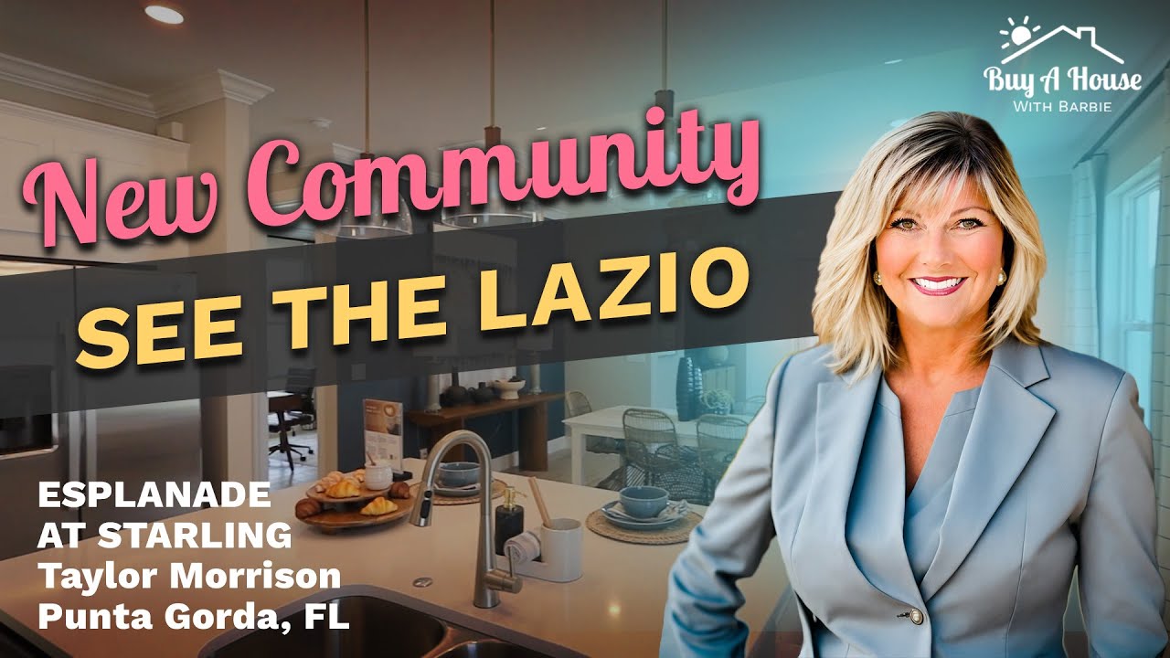 🏡 Inside the Lazio Model | Taylor Morrison Esplanade at Starling | Punta Gorda New Homes Tour 🌴✨