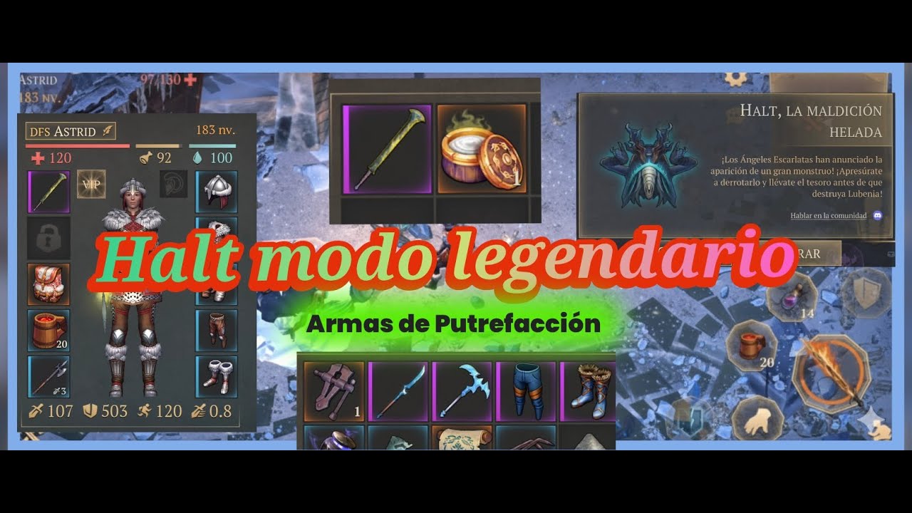 HALT LEGENDARIO X2 GRIM SOUL SURVIVAL