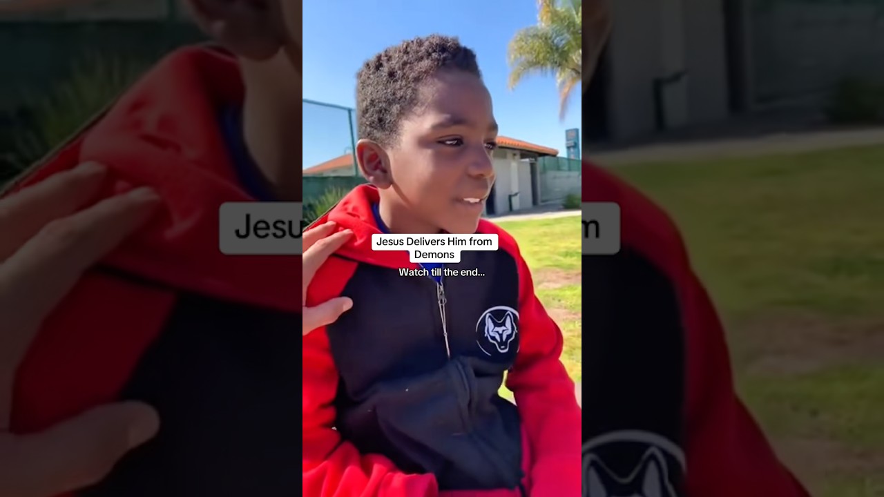 Jesus Delivers Him from Demons 😳🤯😭 #supernaturalson #jesus