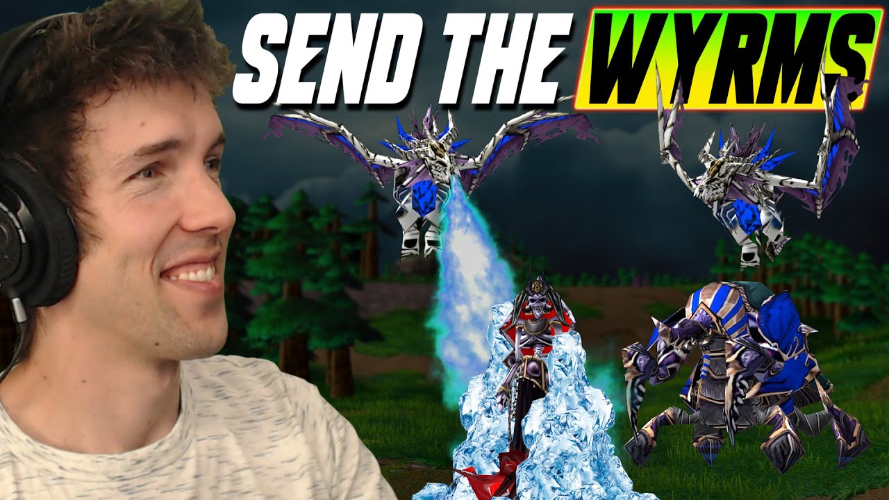 SEND IN THE WYRMS! WC3 4v4 as Undead!
