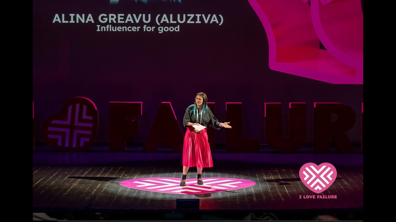 Eram în metrou și plângeam… | Aluziva (Alina Greavu) |  I LOVE FAILURE 2023 - EDUCATION Conference