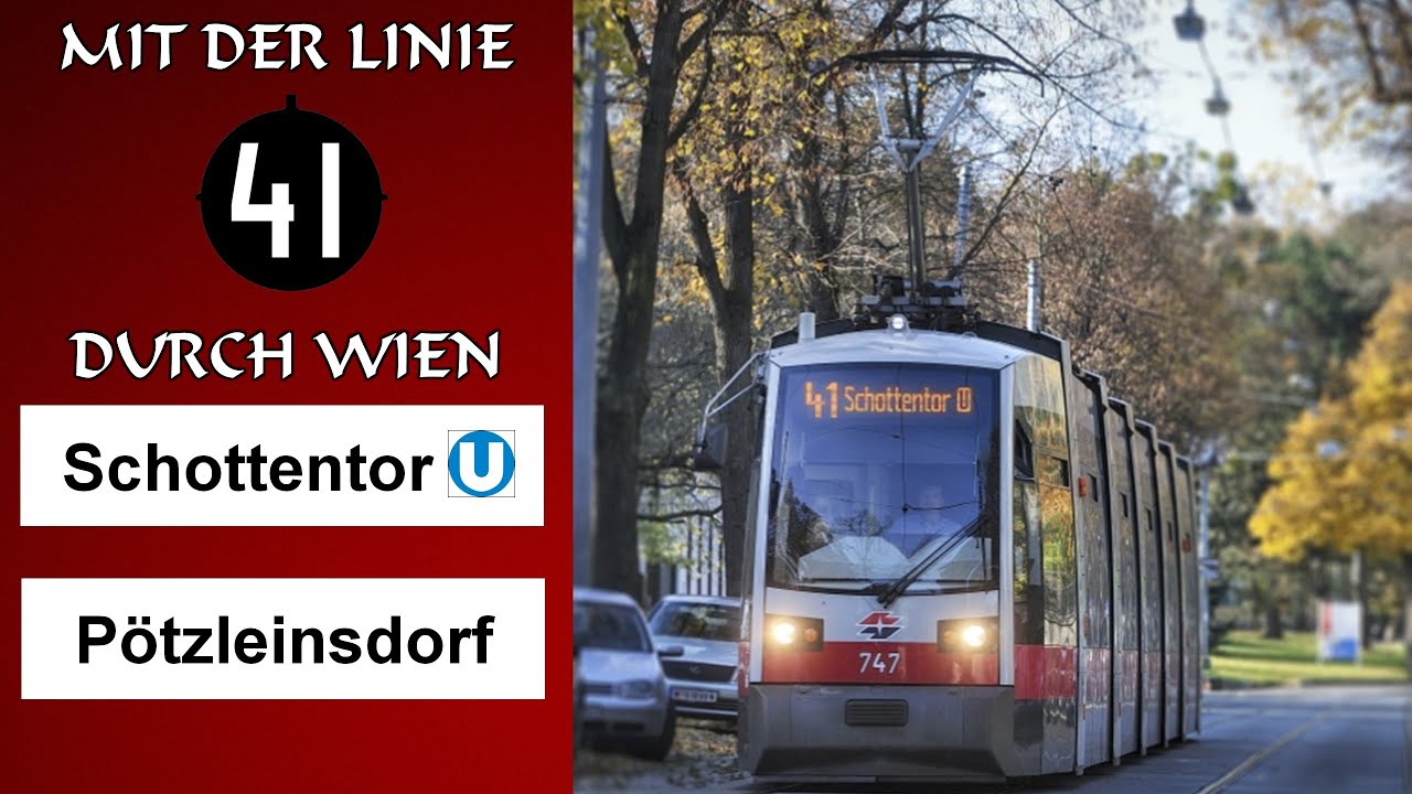 Mit der Linie 41 durch Wien - Schottentor - Pötzleinsdorf | Wiener Grantler