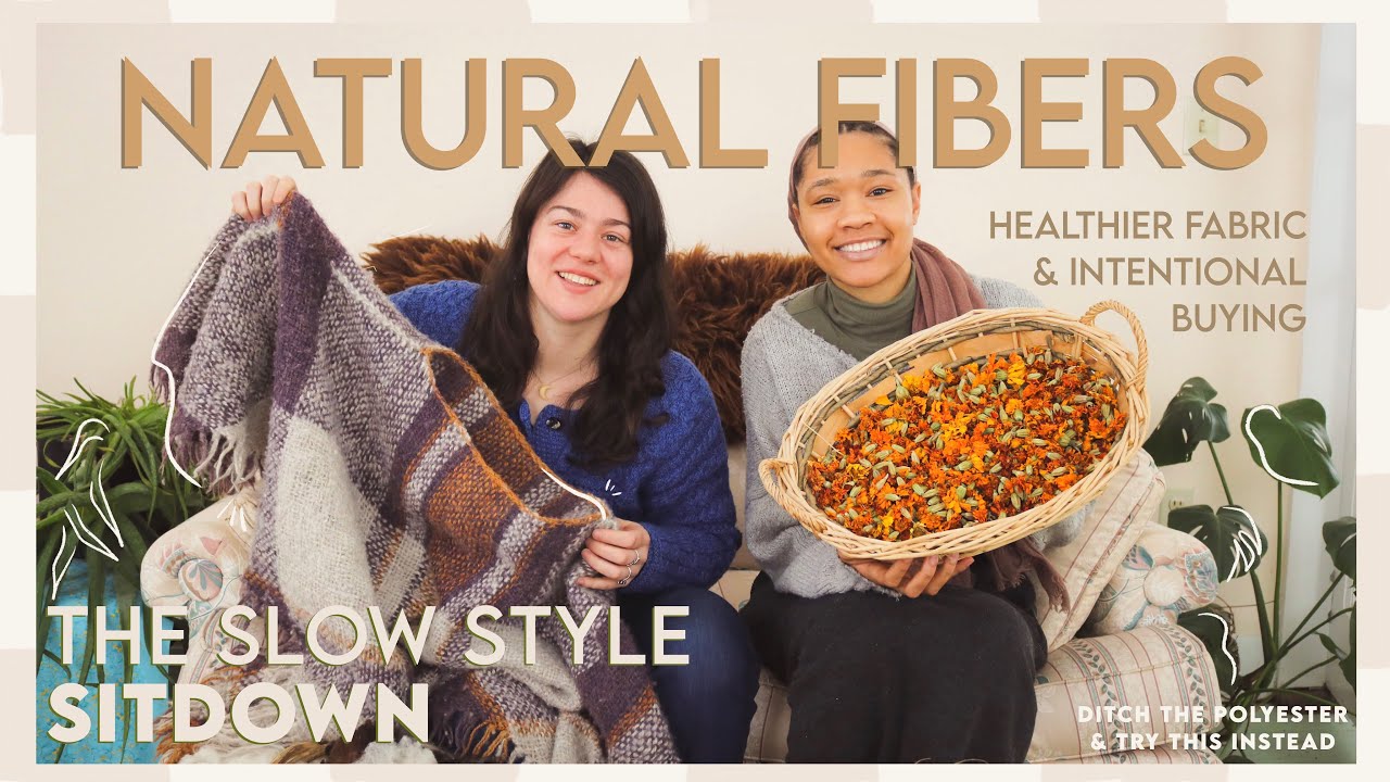 Polyester and Natural Fibers for Conscious & Intentional Living || The Slow Style 