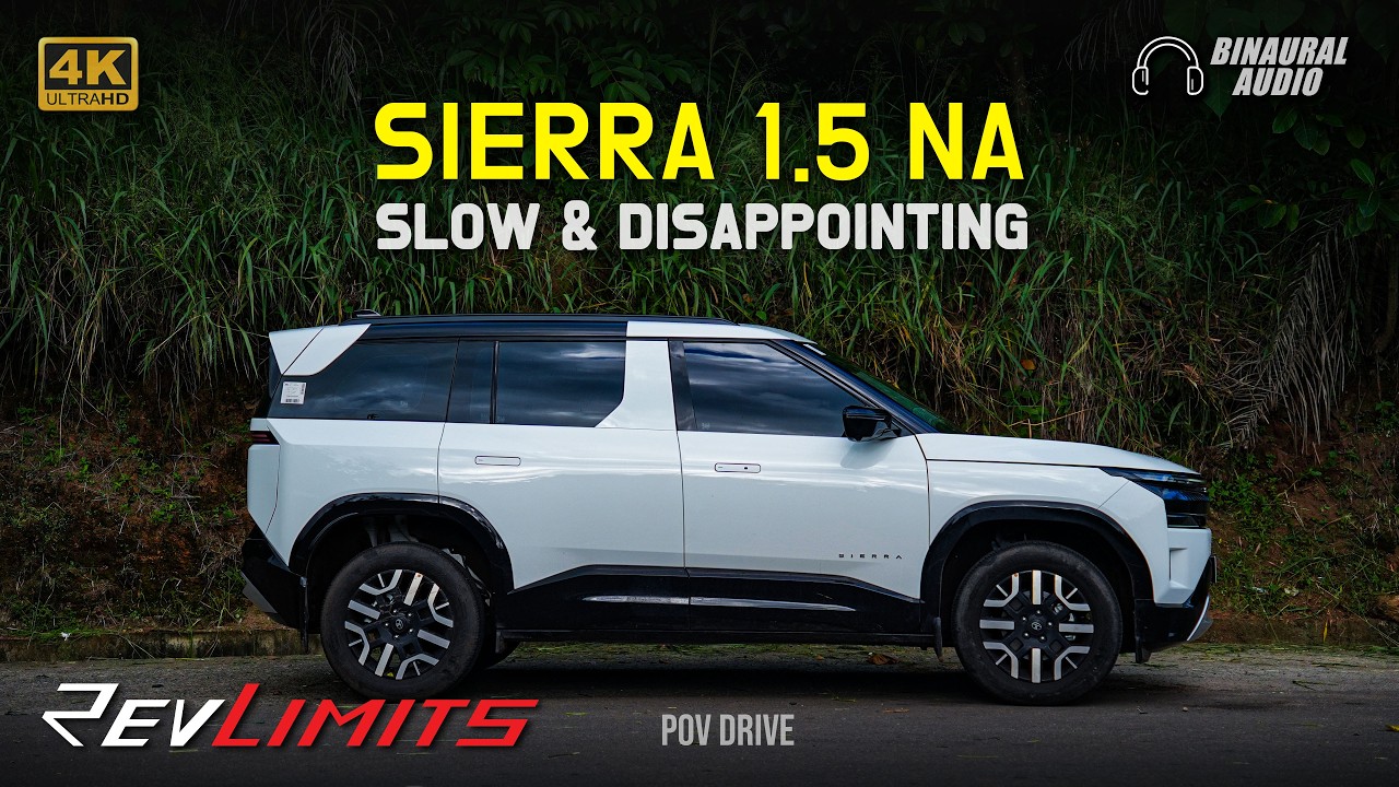 Do NOT Buy the Tata Sierra 1.5 NA! | Dangerously Slow POV Drive & Honest Review | RevLimits