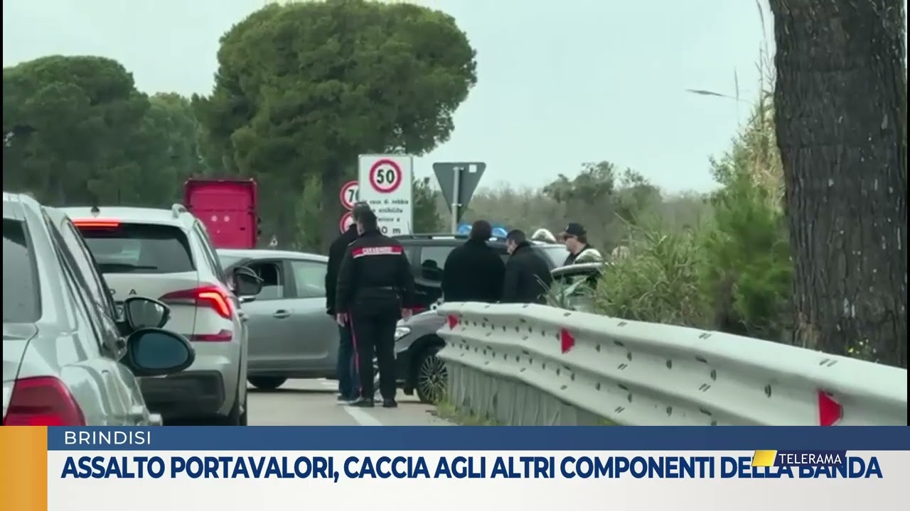 Assalto portavalori, caccia a gli altri componenti della banda