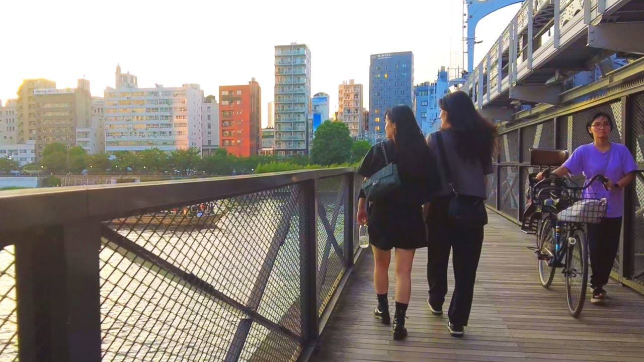 Tokyo Walk - Tokyo Skytree to Asakusa, Riverside Stroll - Sep. 2024
