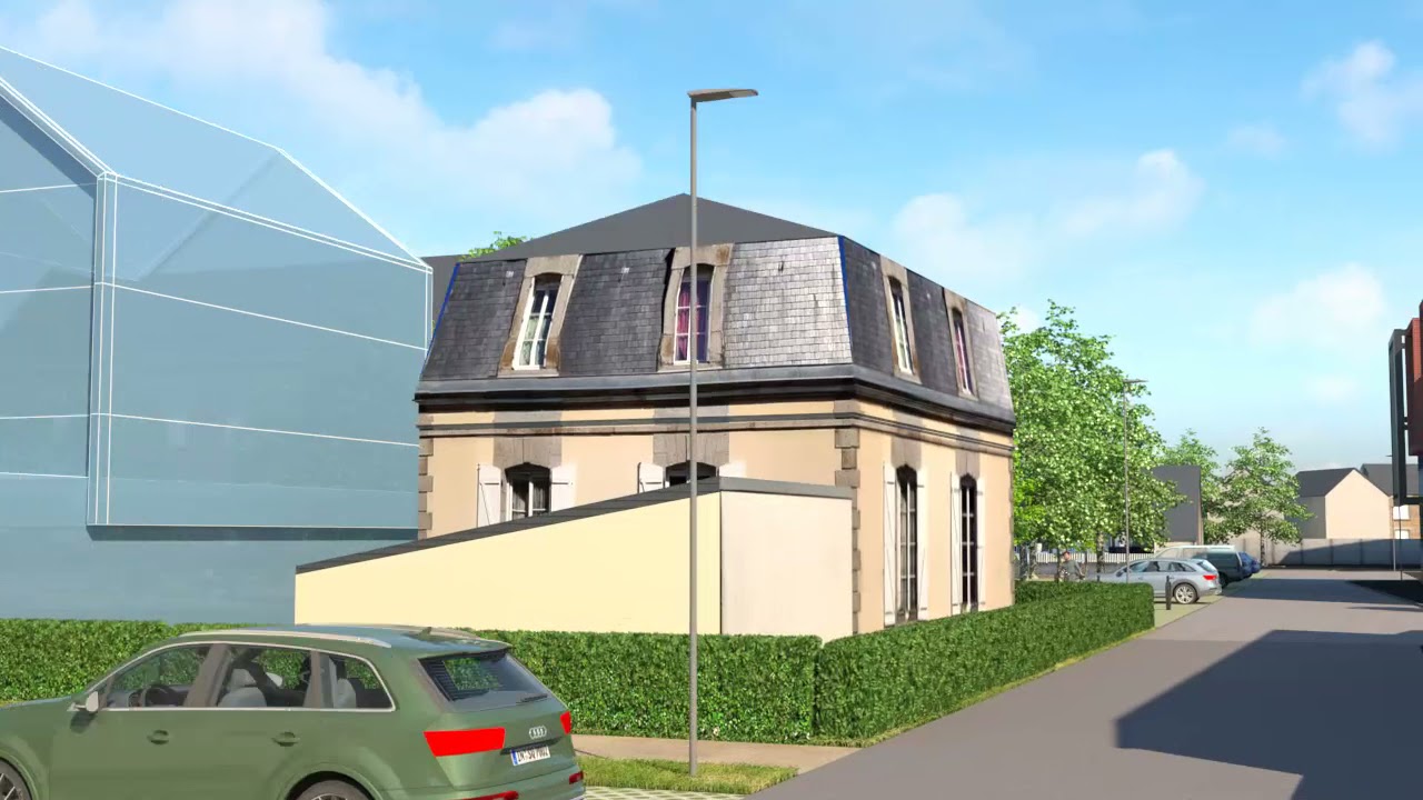 Visite virtuelle du quartier de l'Annexe à Fougères